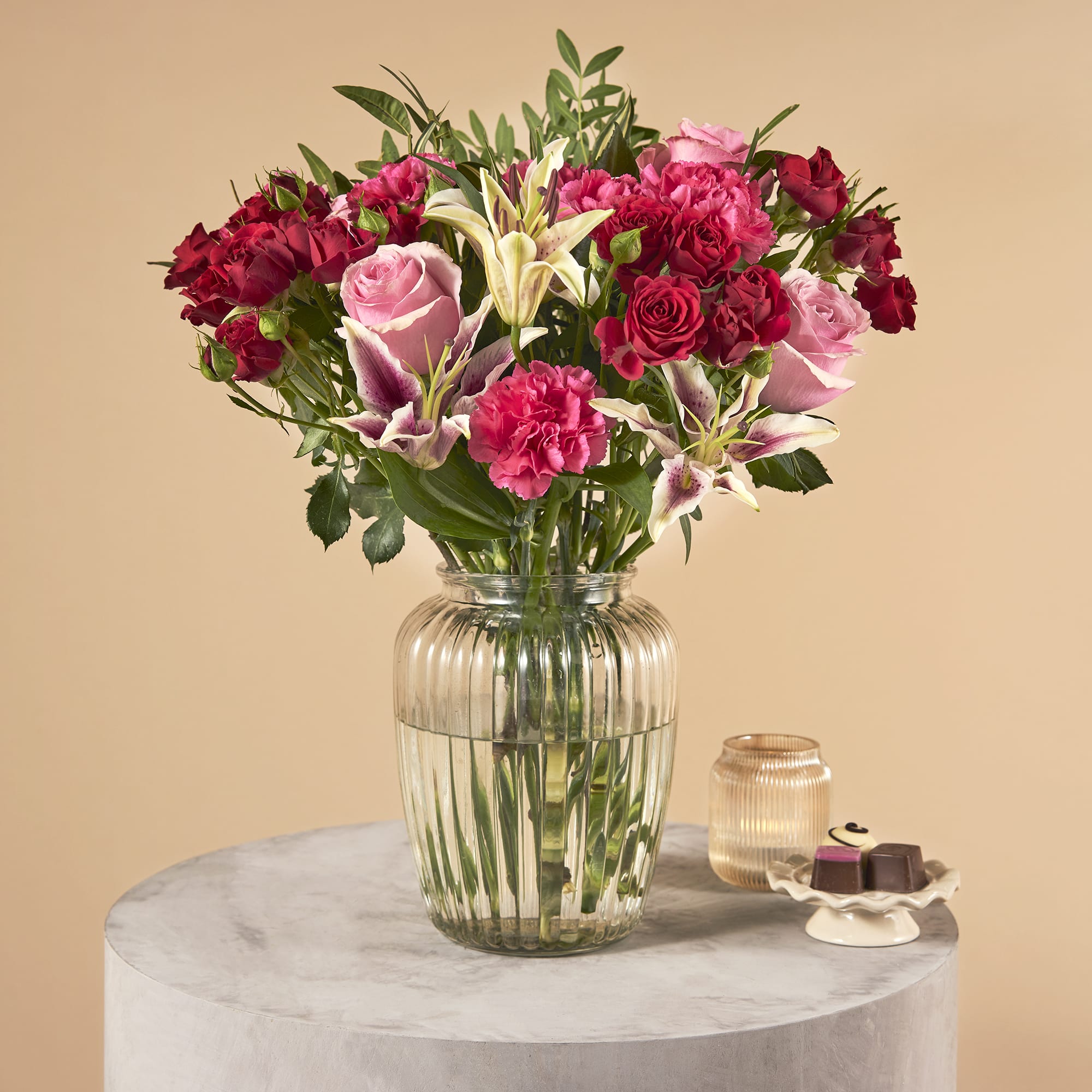 Sympathy Carnations Bouquet