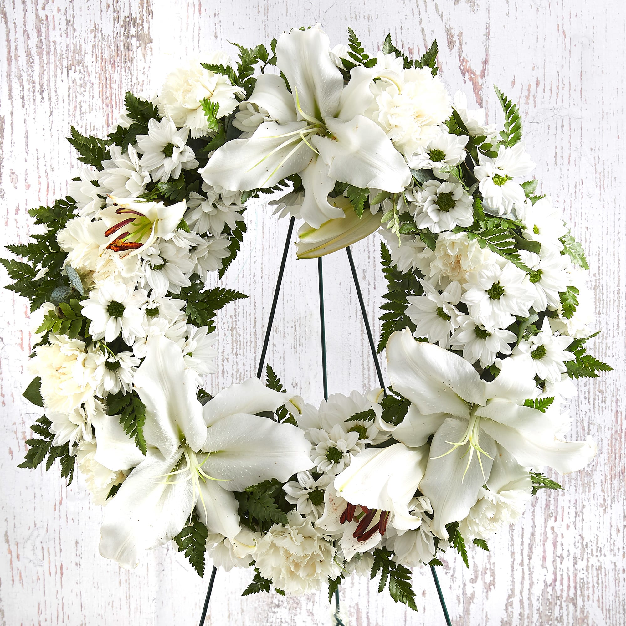 how to choose a funeral wreath | pollen nation