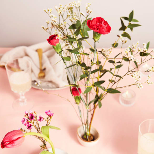 Valentine's Day floral arrangement
