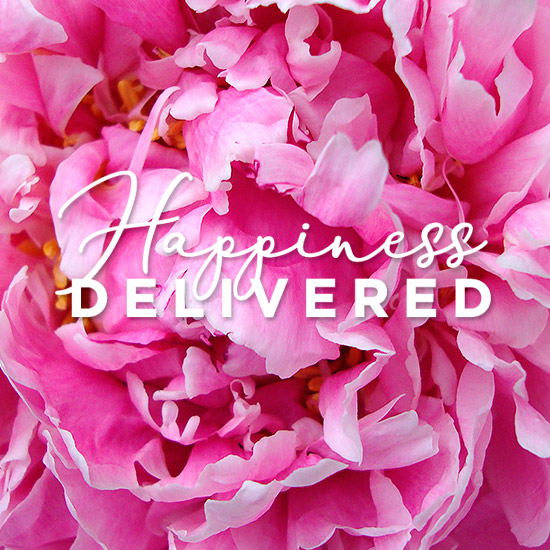 Happiness delivered - Free flower delivery in UK
