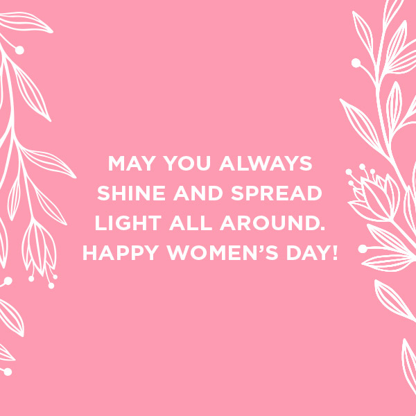 Women's Day card messages